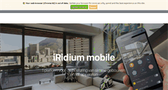 Desktop Screenshot of iridiummobile.nl
