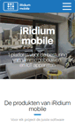 Mobile Screenshot of iridiummobile.nl